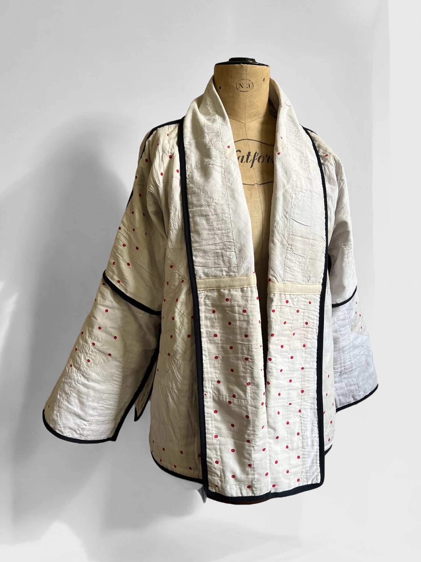 Antique French Quilt Coat c.1880's