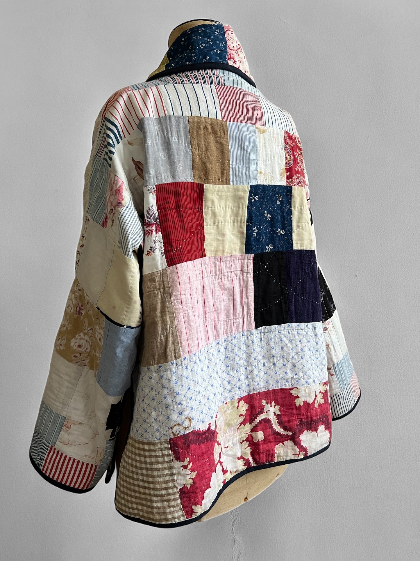 Antique French Quilt Coat c.1880's