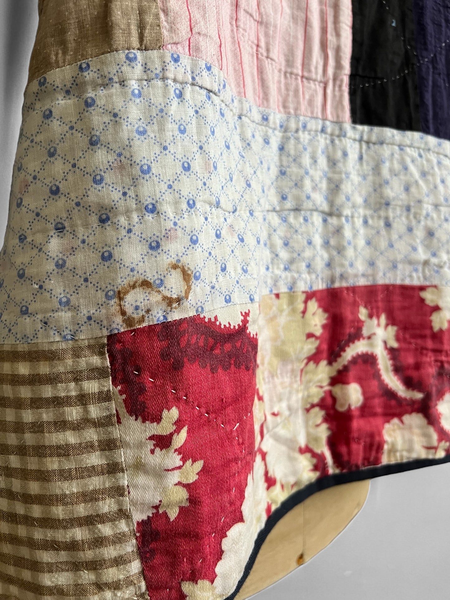 Antique French Quilt Coat c.1880's