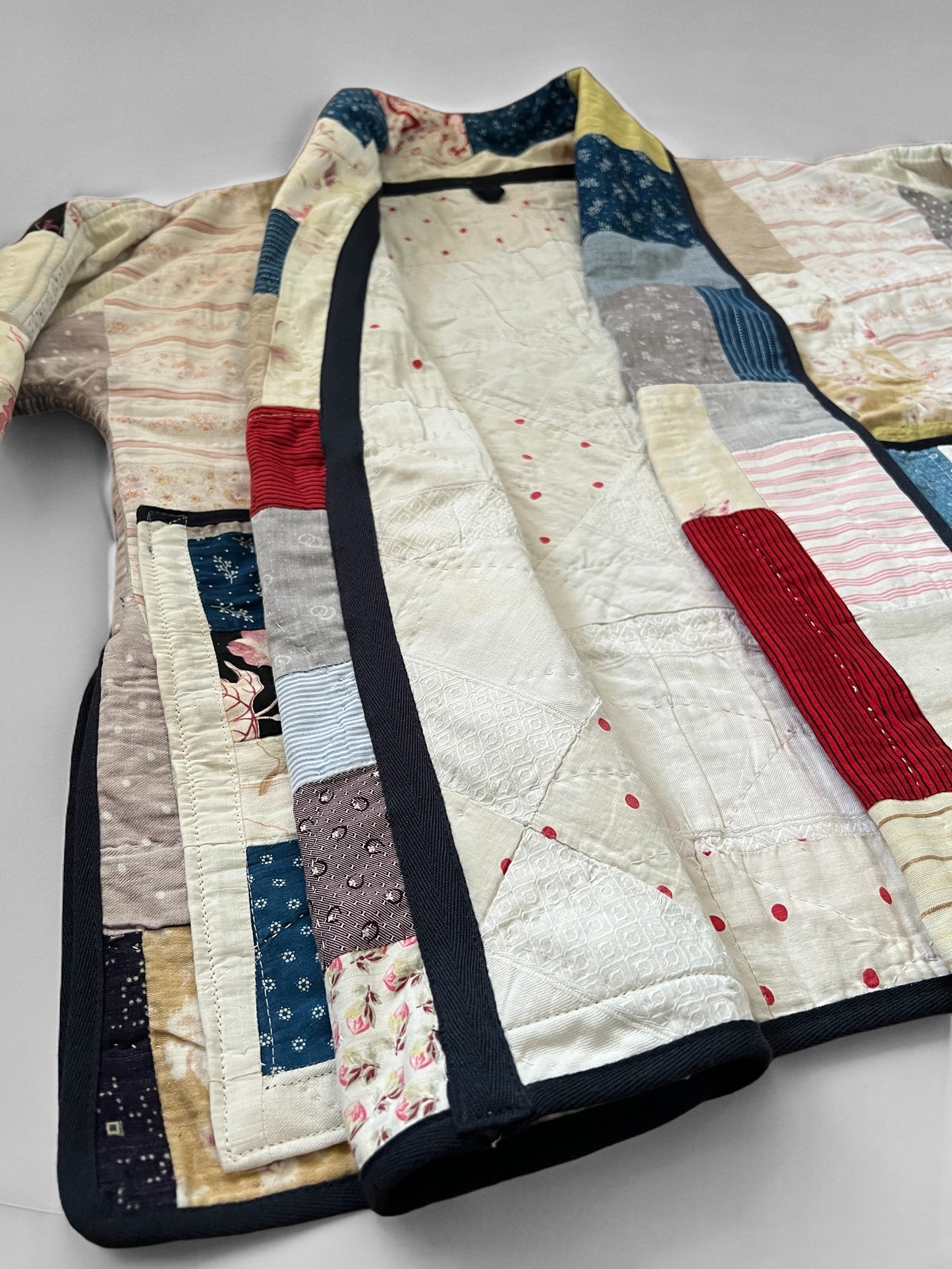 Antique French Quilt Coat c.1880's