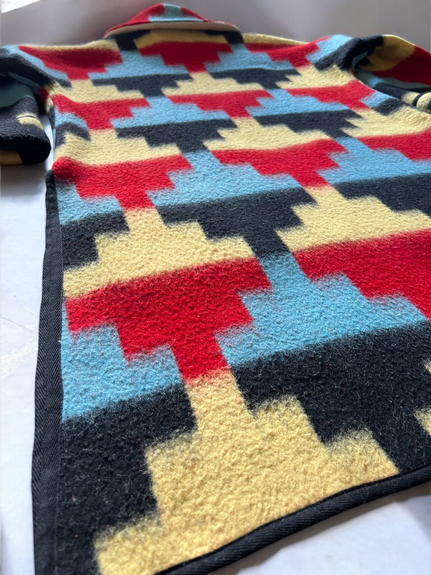 Navajo style Vintage Blanket Coat
