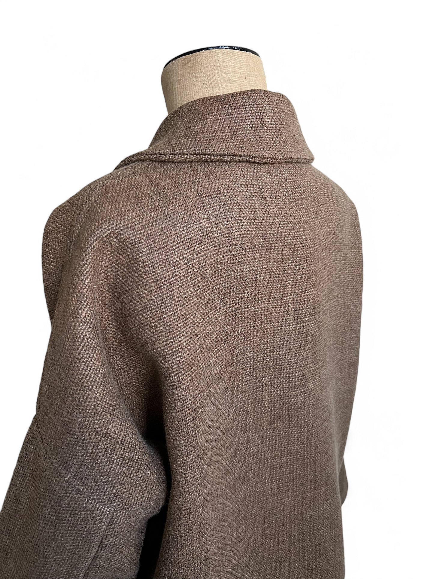 Heavyweight Linen Rainbow Trim Jacket