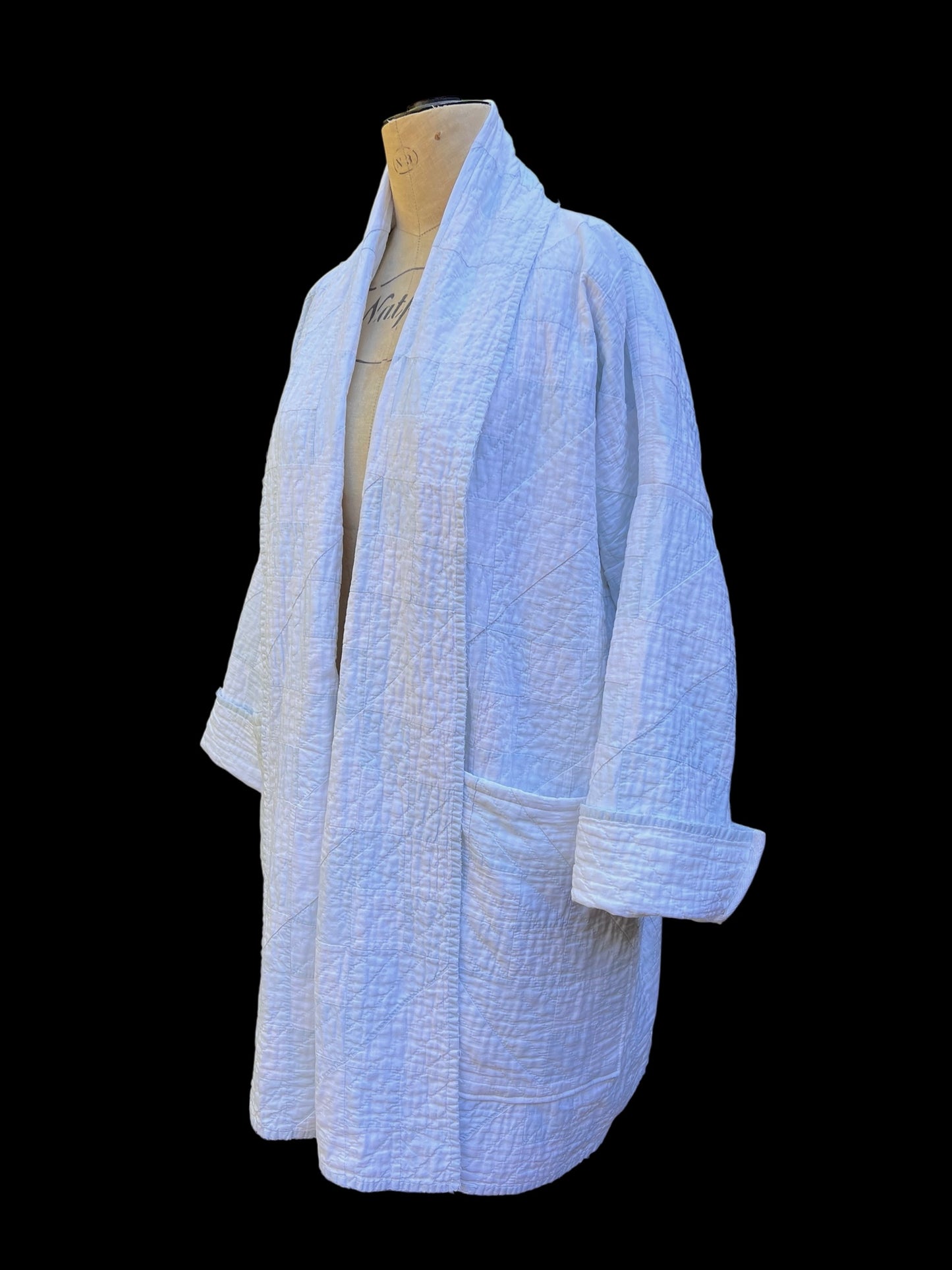 Ultra light Weight Vintage Quilt Coat