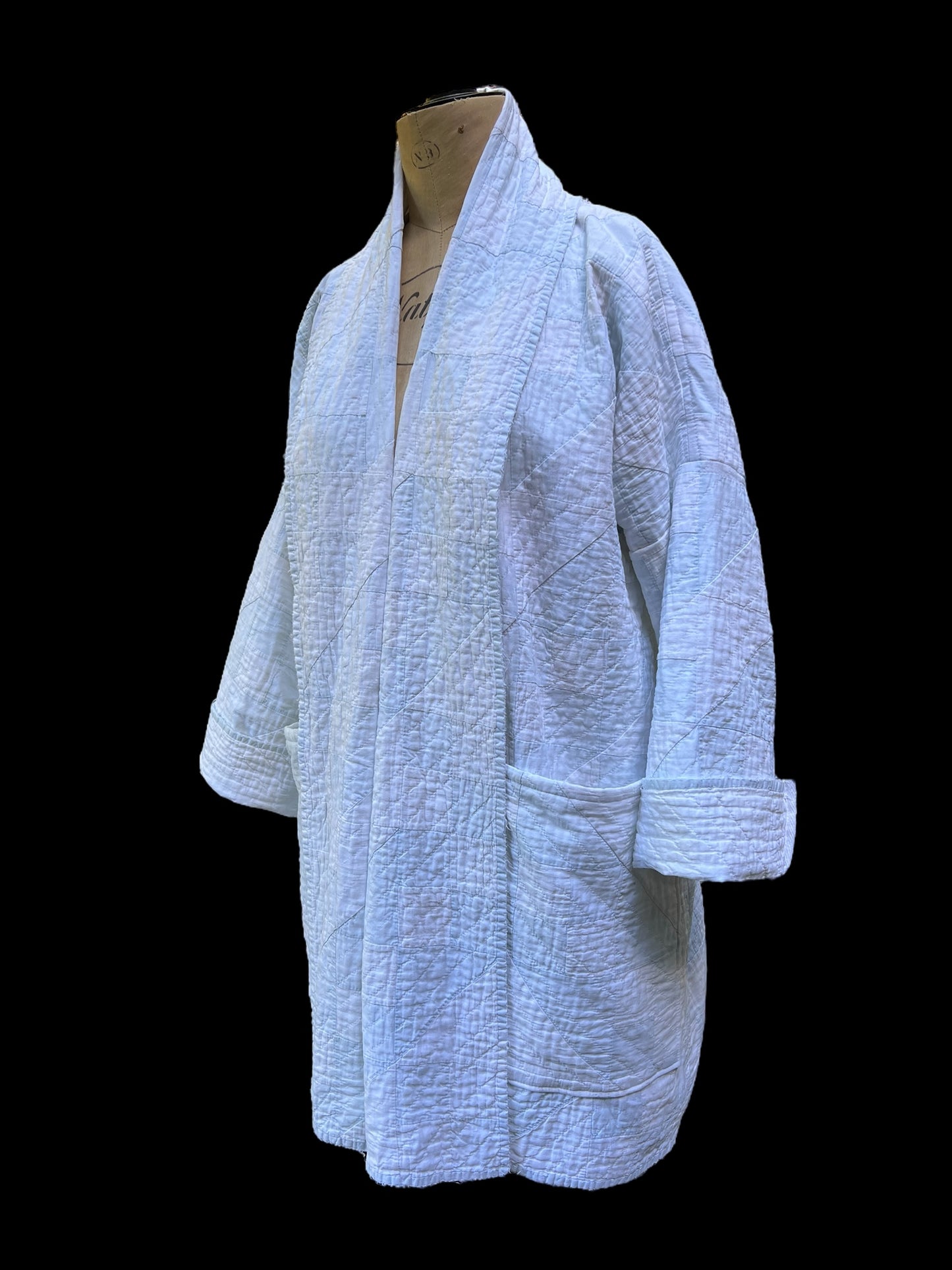 Ultra light Weight Vintage Quilt Coat