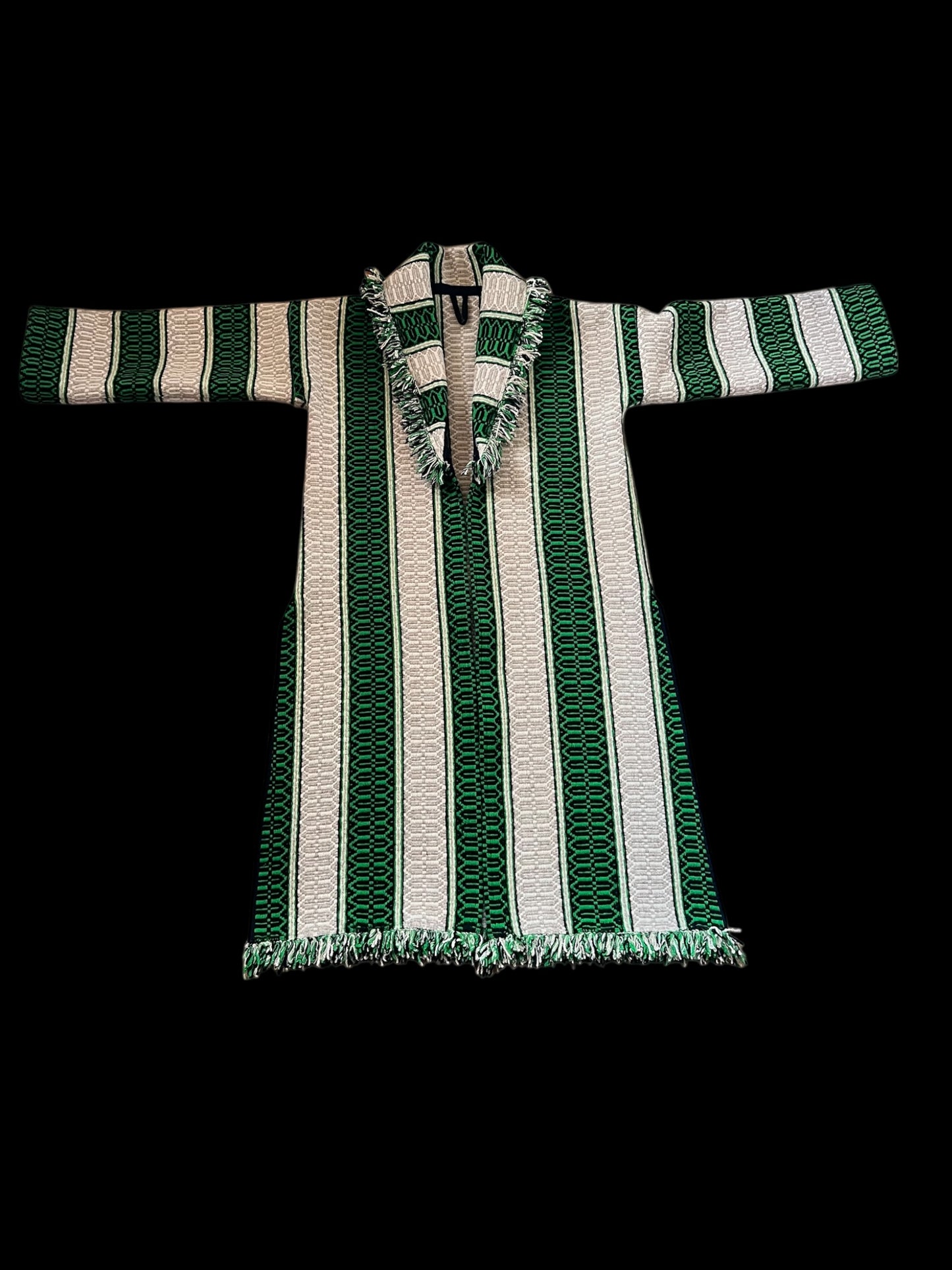 Vintage Portugese Wool Blanket Coat SAMPLE