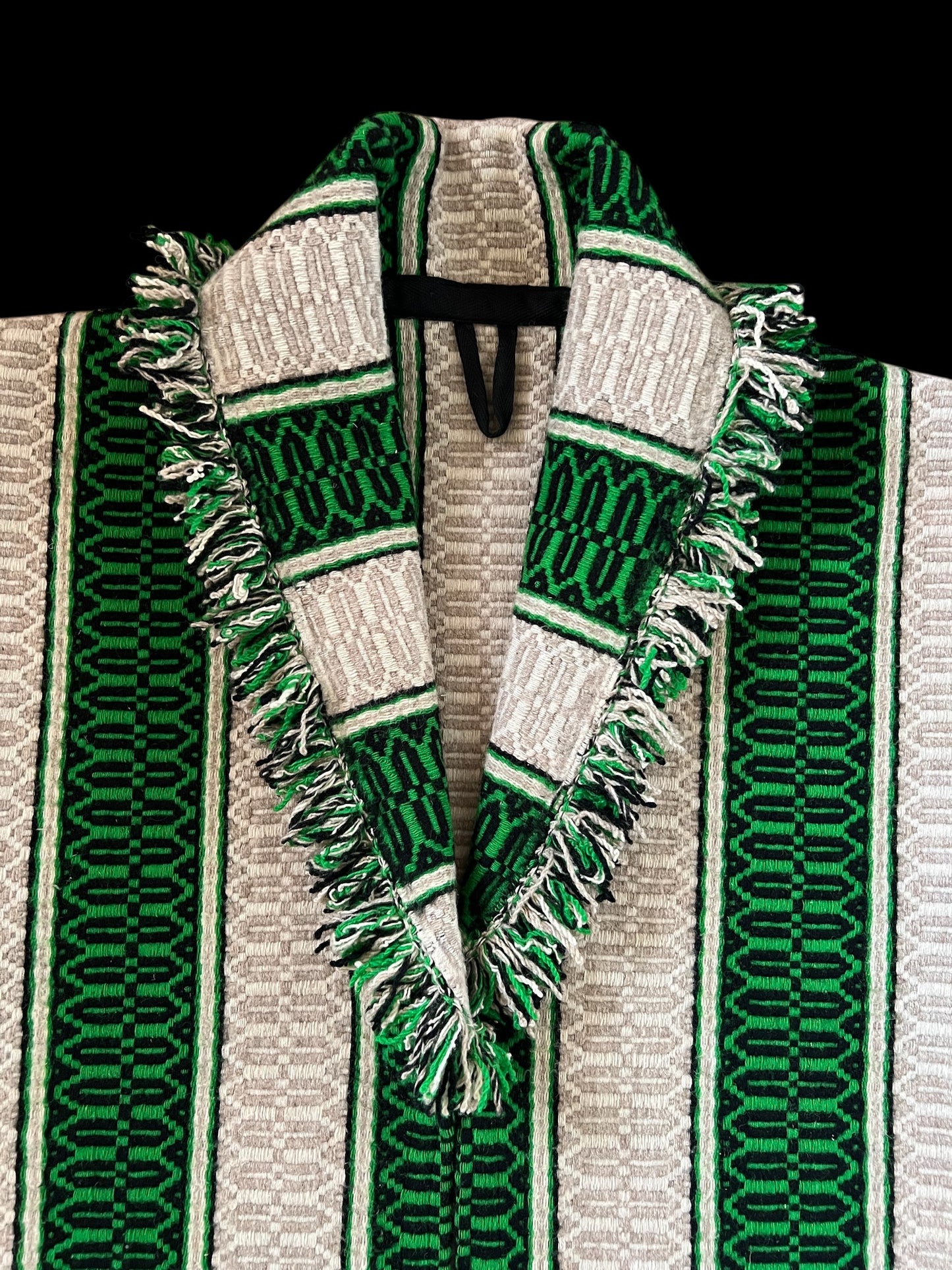Vintage Portugese Wool Blanket Coat SAMPLE