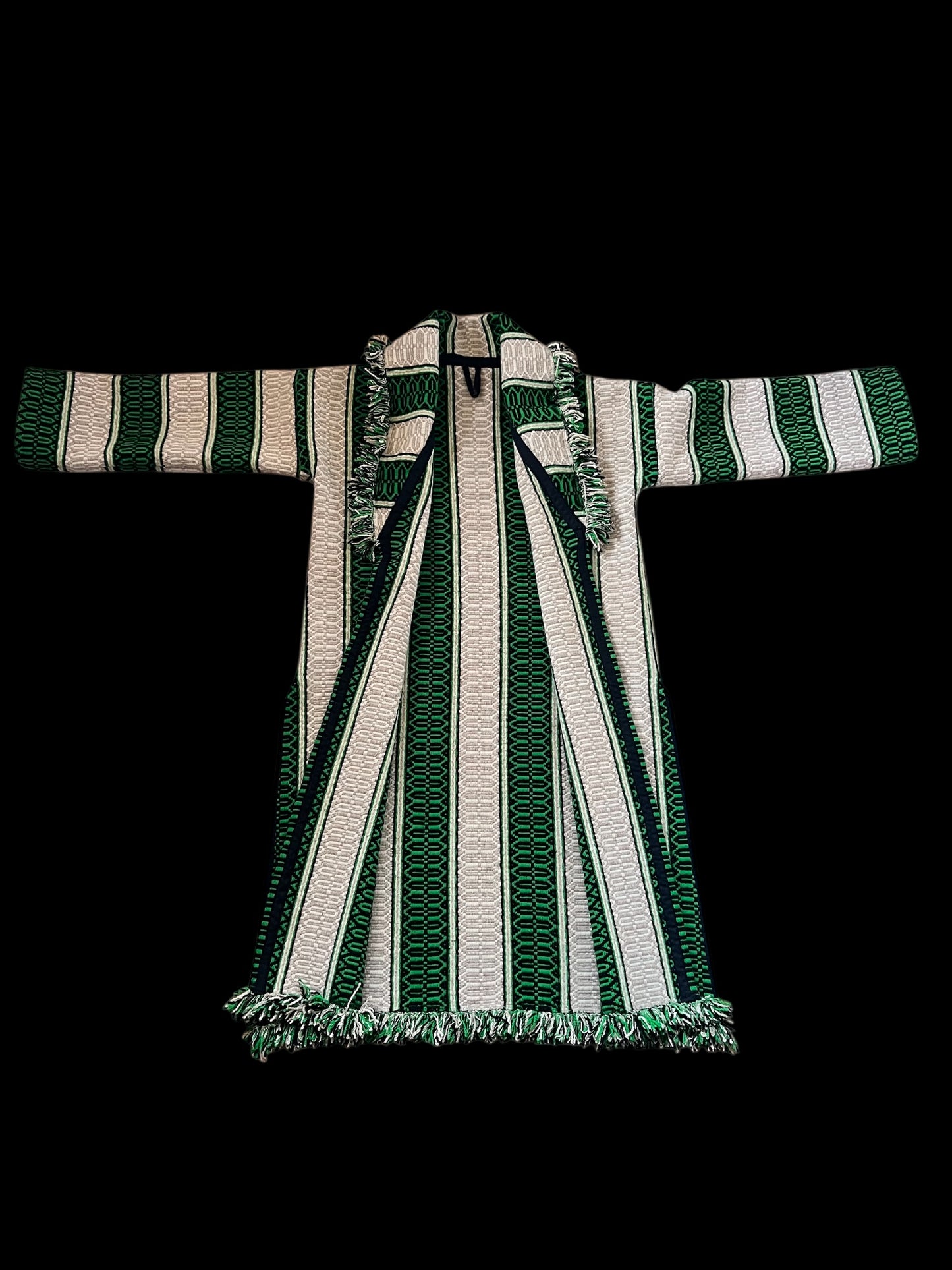 Vintage Portugese Wool Blanket Coat SAMPLE