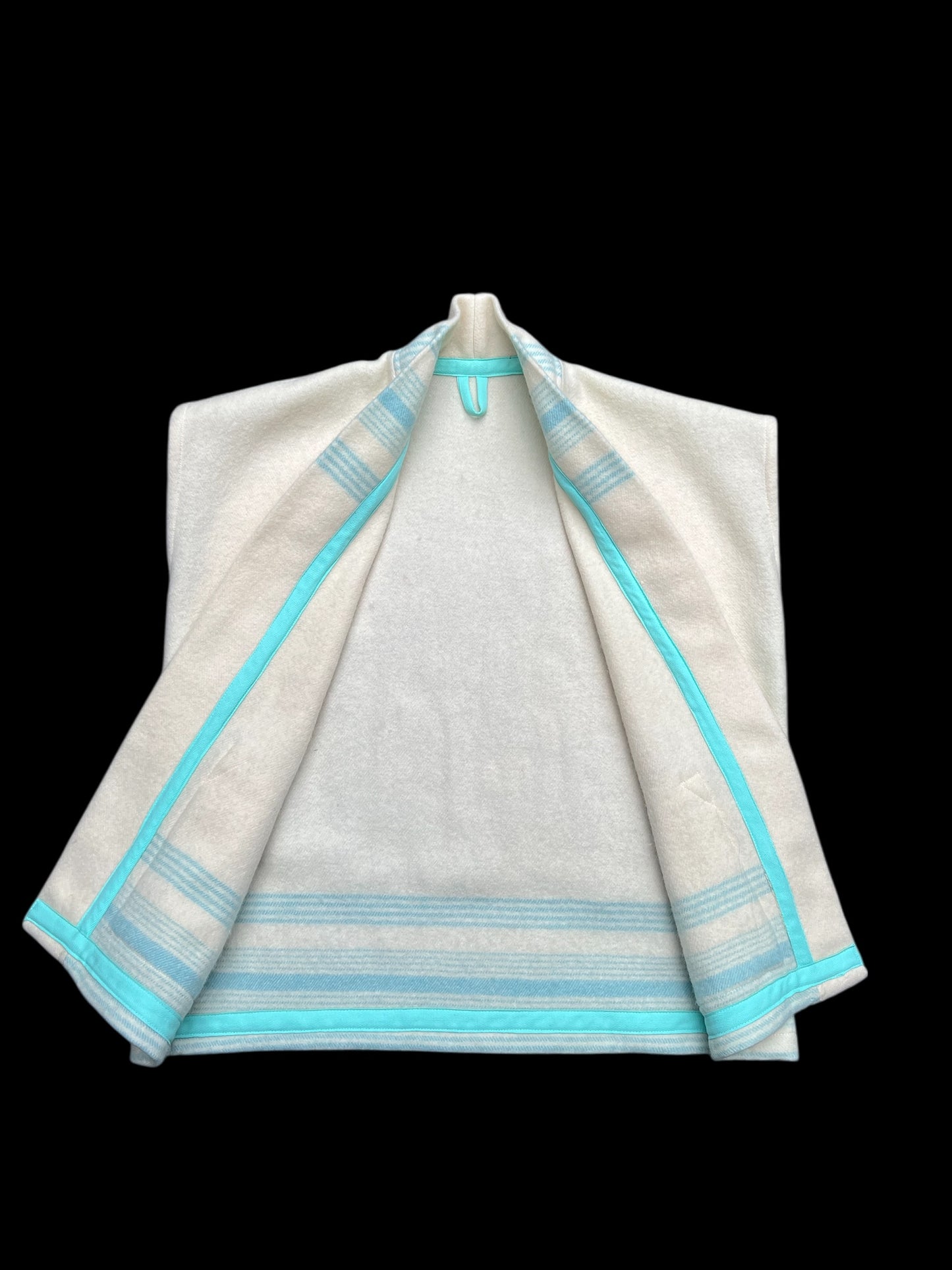 Vintage Wool Witney Blanket Sleeveless Jacket