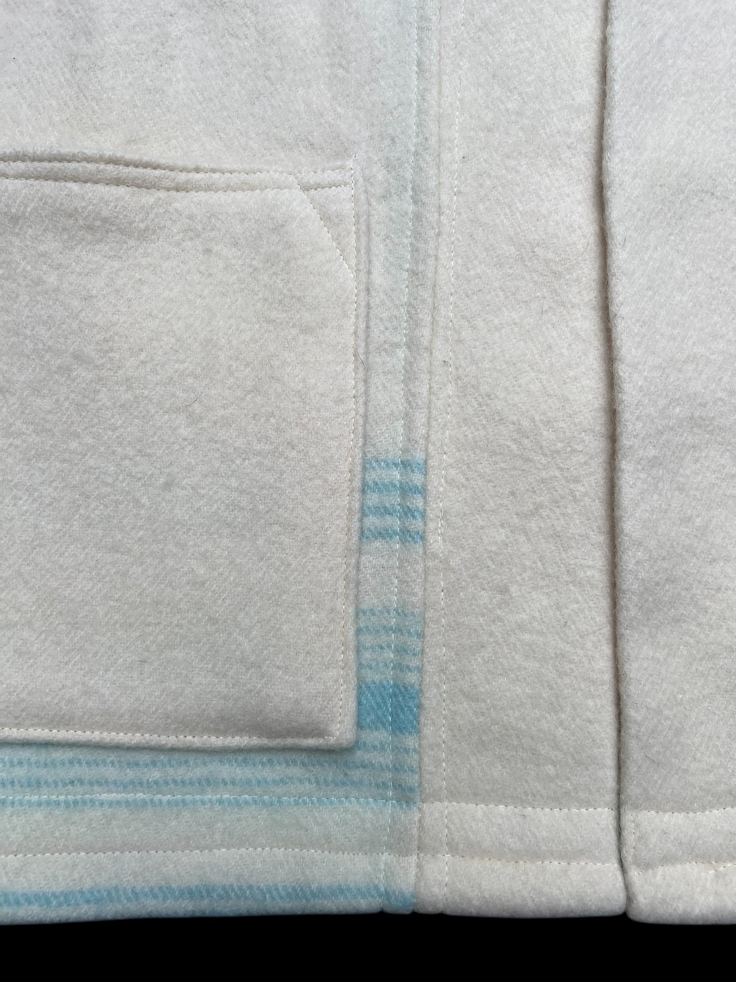 Vintage Wool Witney Blanket Sleeveless Jacket