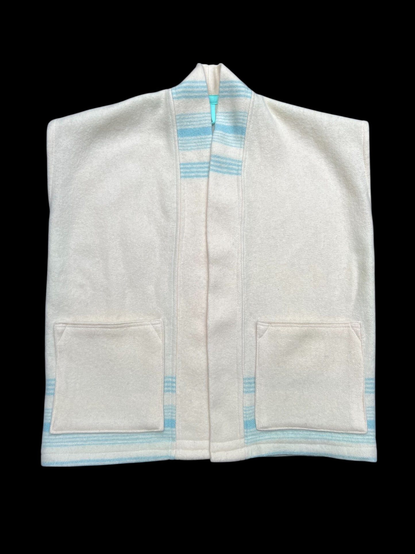 Vintage Wool Witney Blanket Sleeveless Jacket