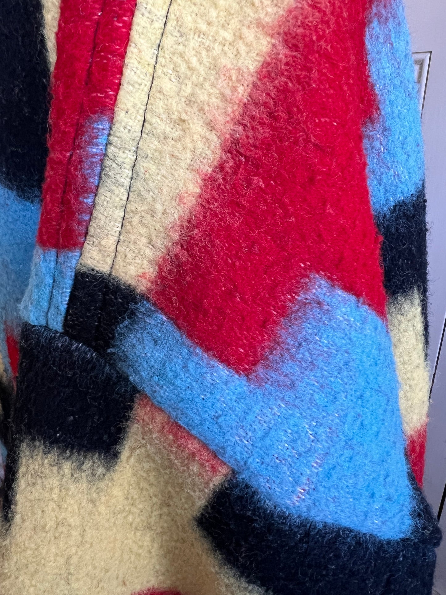 Navajo style Vintage Blanket Coat