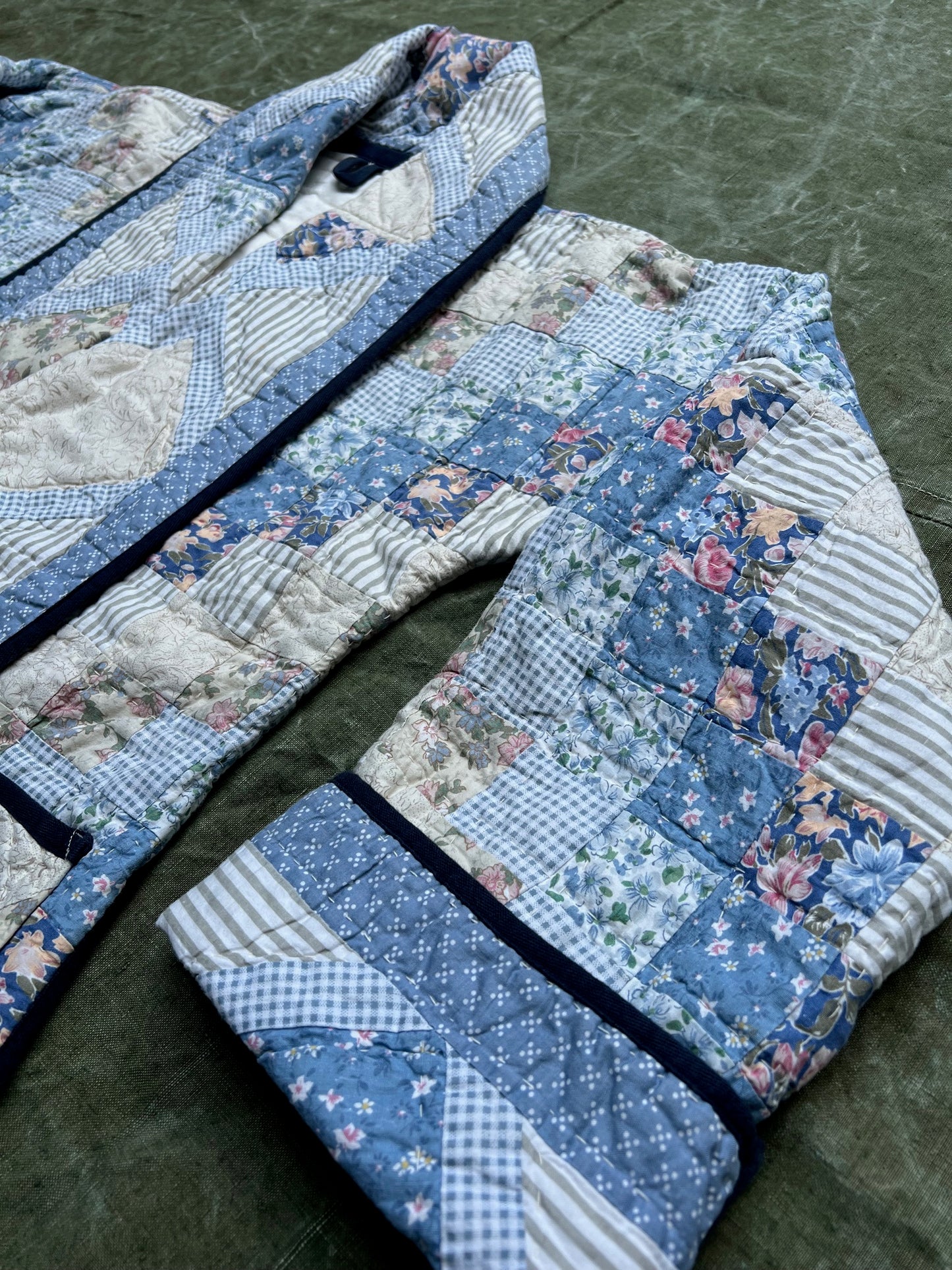 Cottage Country Reversible Quilt Coat