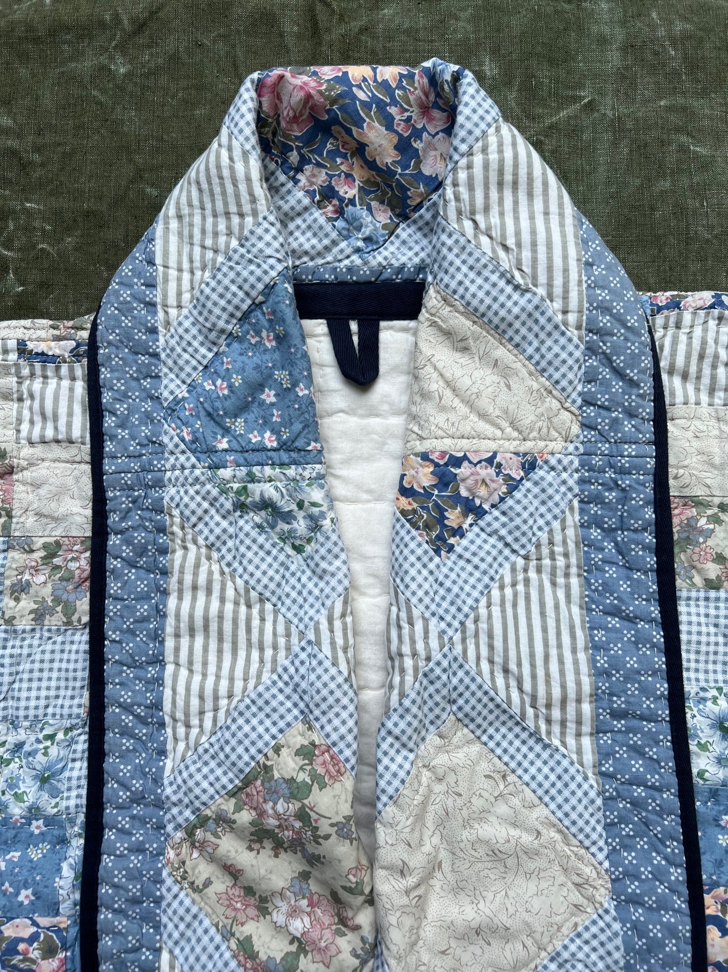 Cottage Country Reversible Quilt Coat