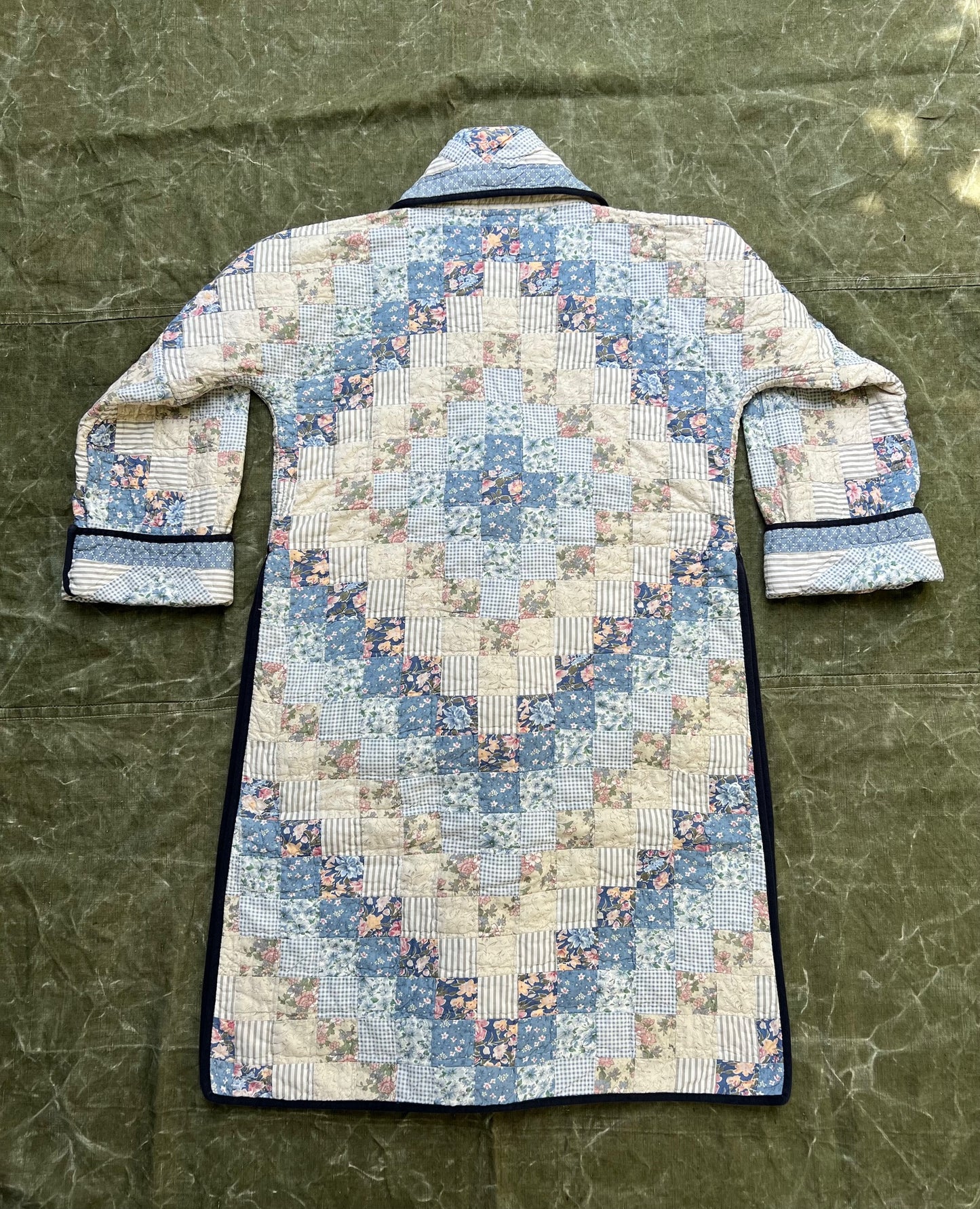 Cottage Country Reversible Quilt Coat