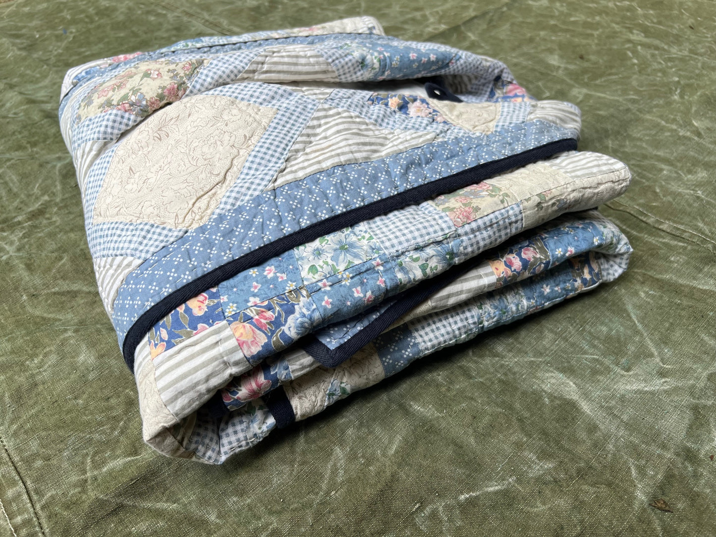 Cottage Country Reversible Quilt Coat