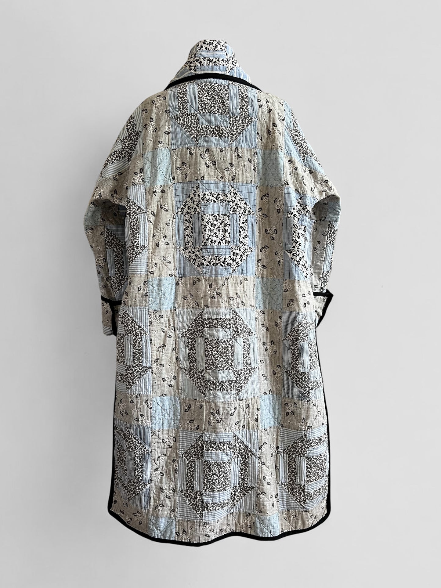 American 1920's Churn Dash Quilt Coat