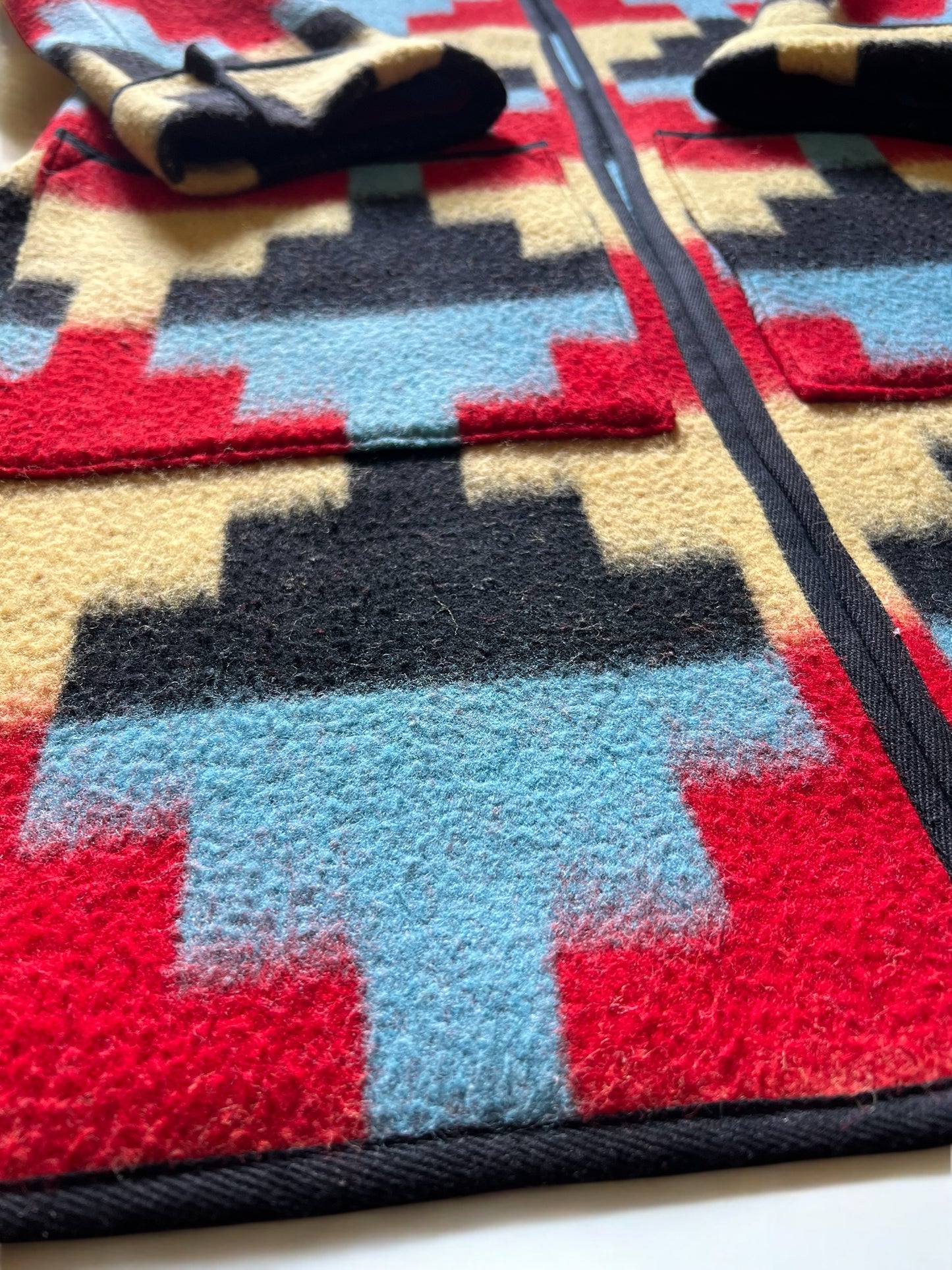 Navajo style Vintage Blanket Coat