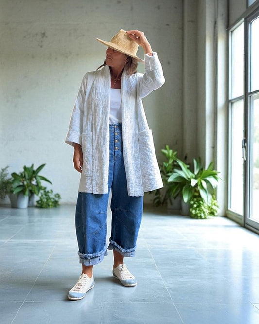 Ultra light Weight Vintage Quilt Coat