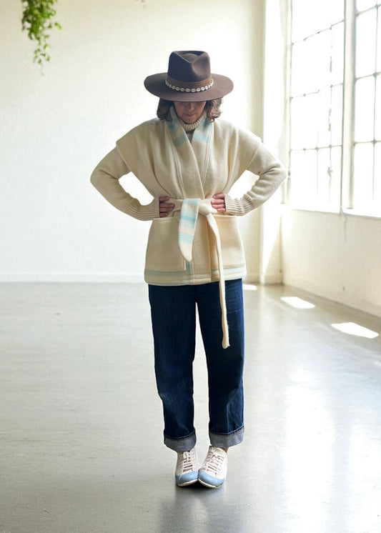 Vintage Wool Witney Blanket Sleeveless Jacket