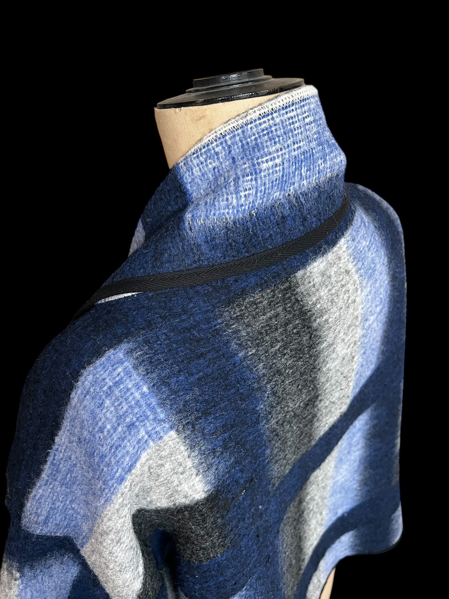 Vintage Dutch Blanket Cropped Jacket