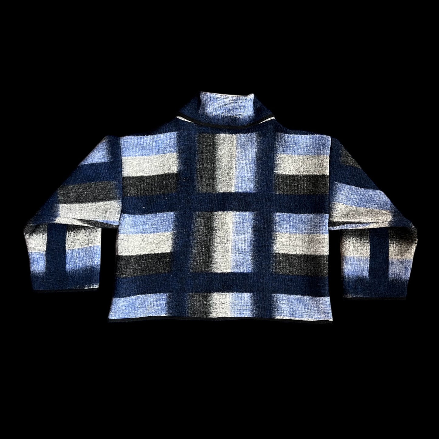 Vintage Dutch Blanket Cropped Jacket