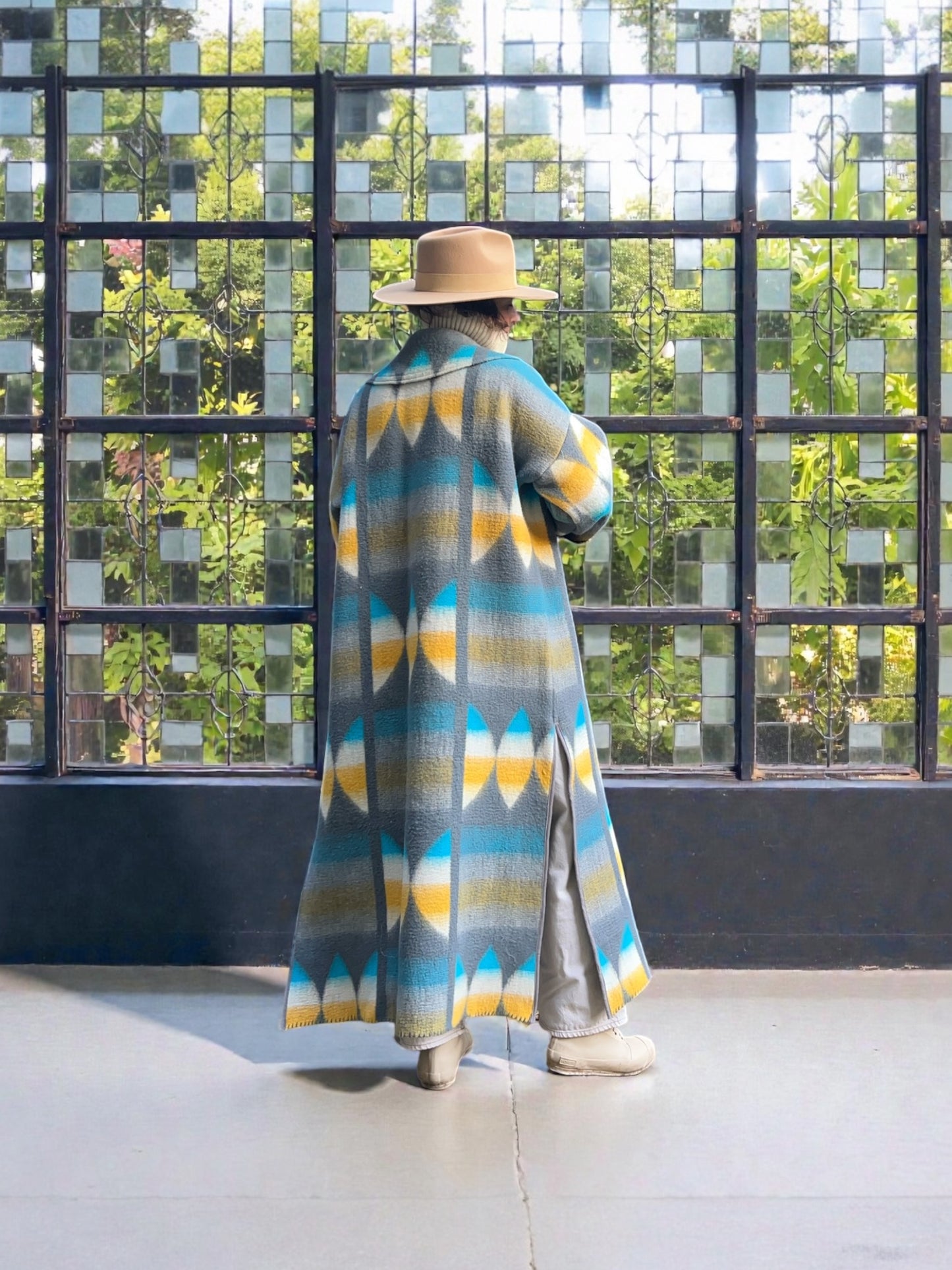 Vintage Holland Blanket Coat