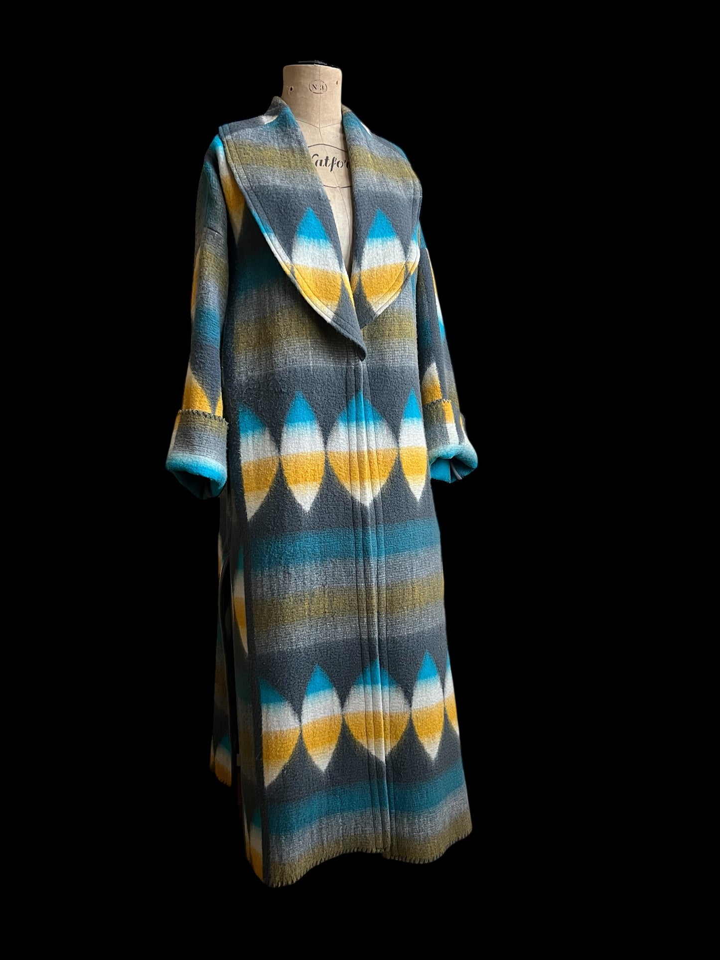 Vintage Holland Blanket Coat