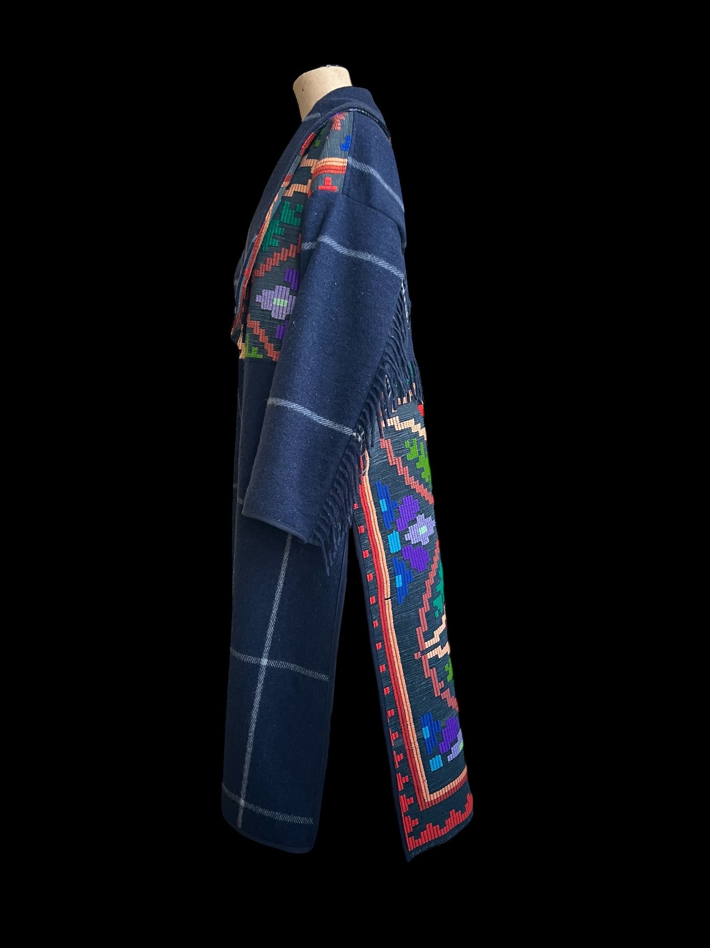 Vintage Romanian Textile Coat