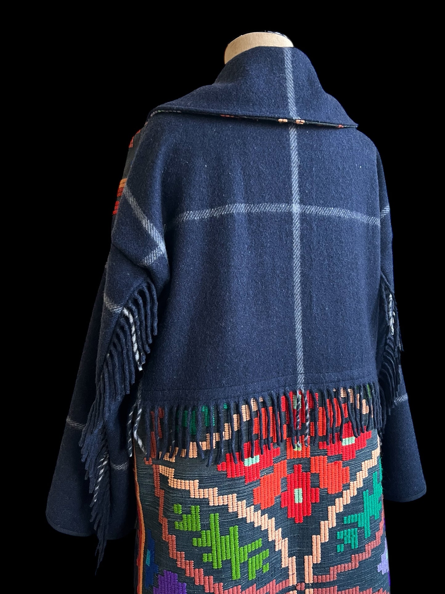 Vintage Romanian Textile Coat