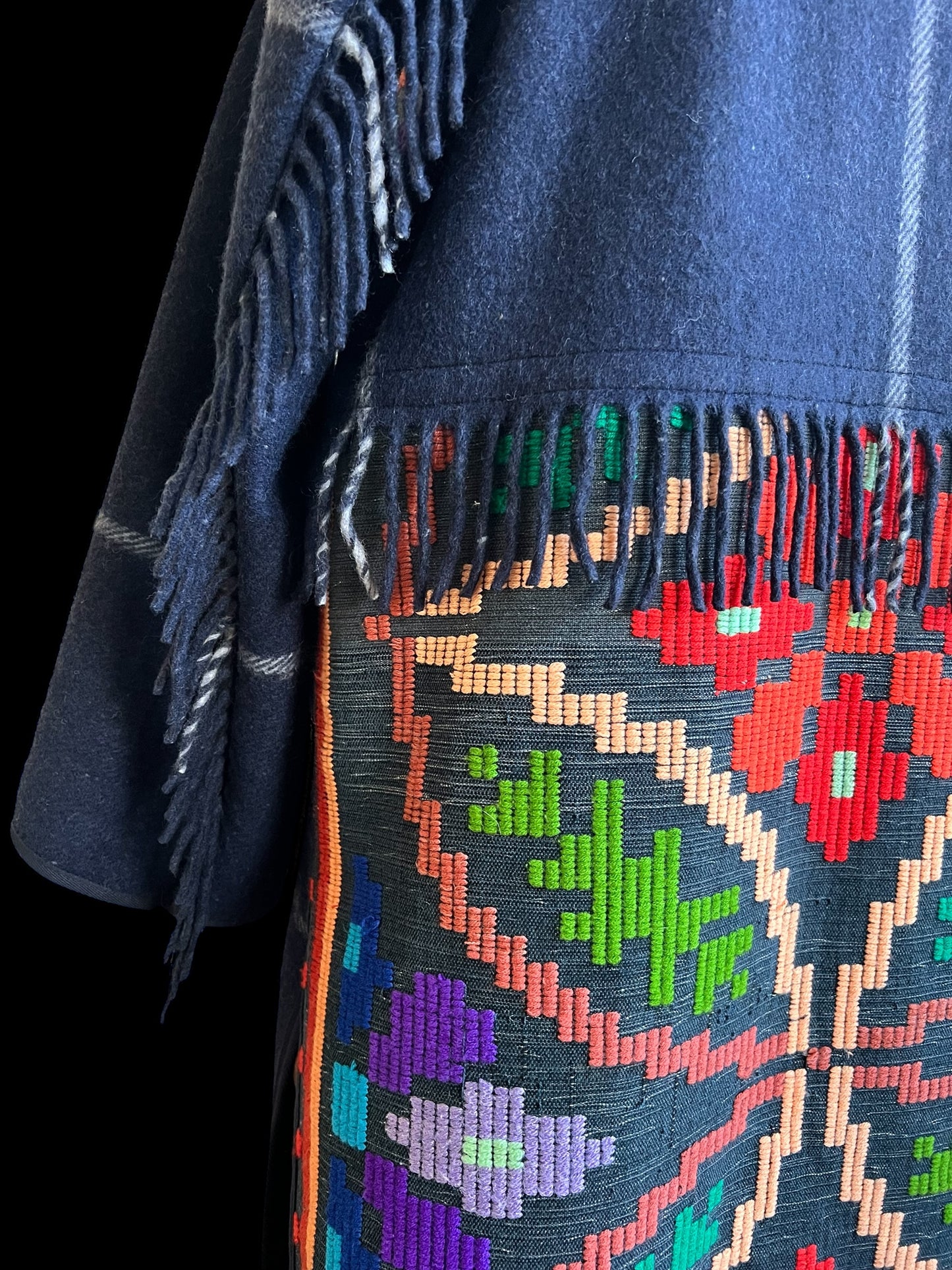 Vintage Romanian Textile Coat