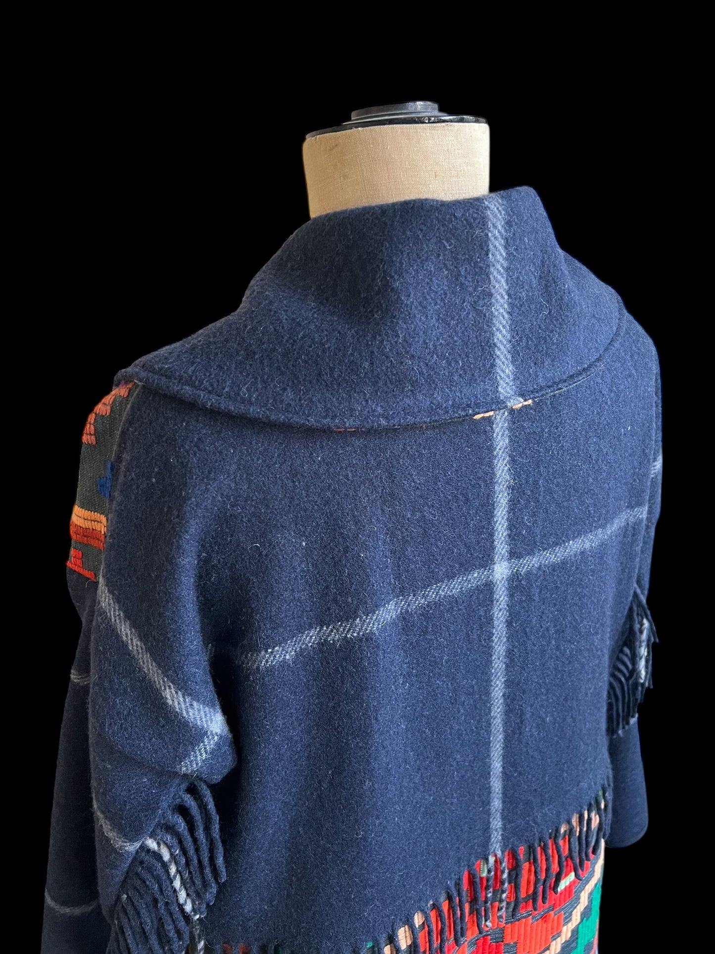 Vintage Romanian Textile Coat