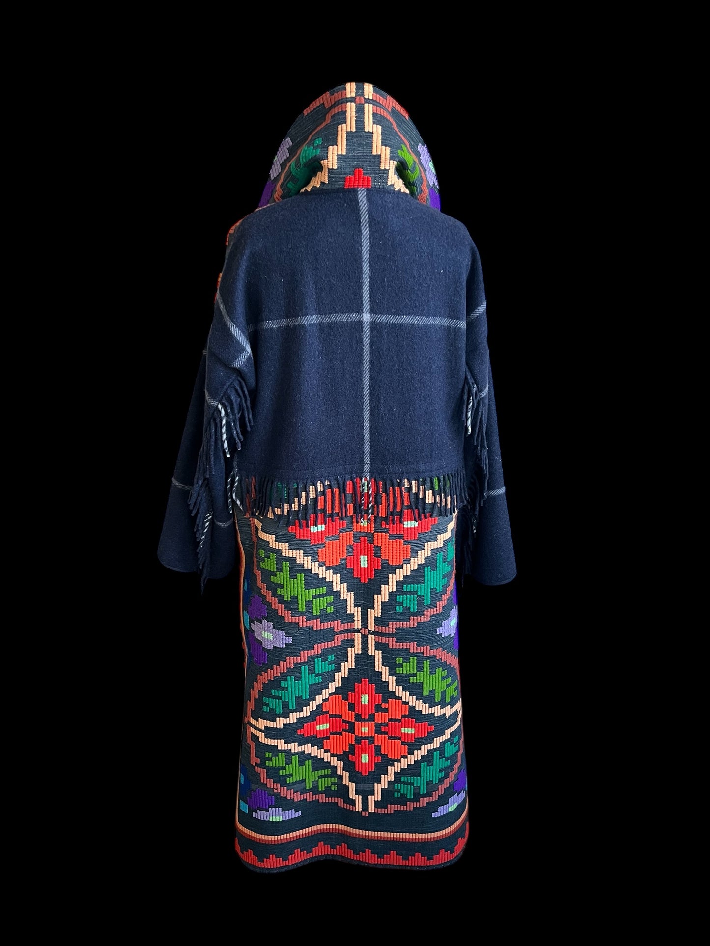 Vintage Romanian Textile Coat