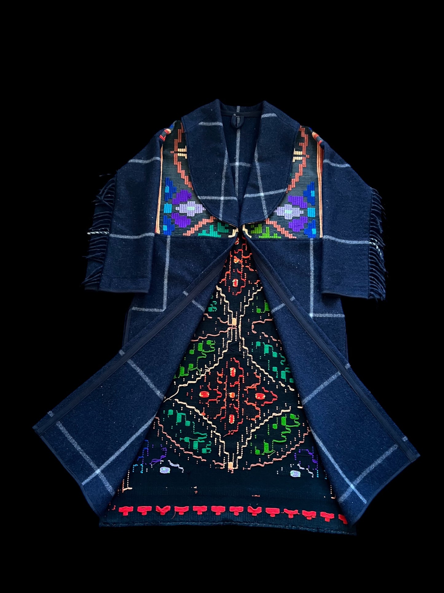 Vintage Romanian Textile Coat
