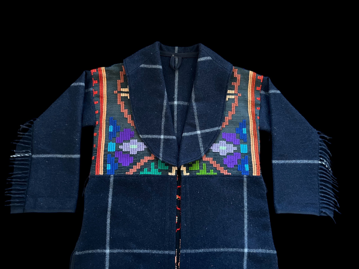 Vintage Romanian Textile Coat