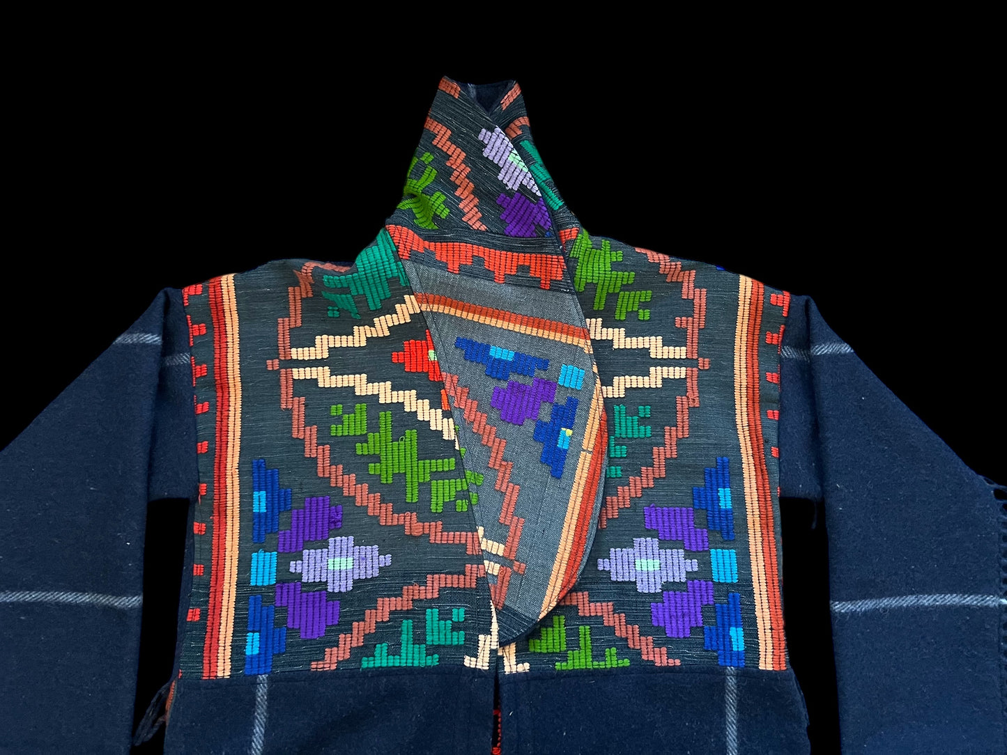 Vintage Romanian Textile Coat