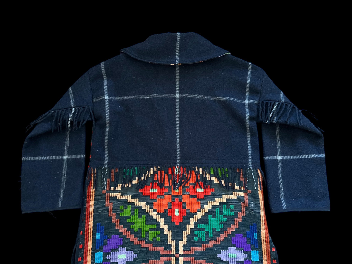 Vintage Romanian Textile Coat