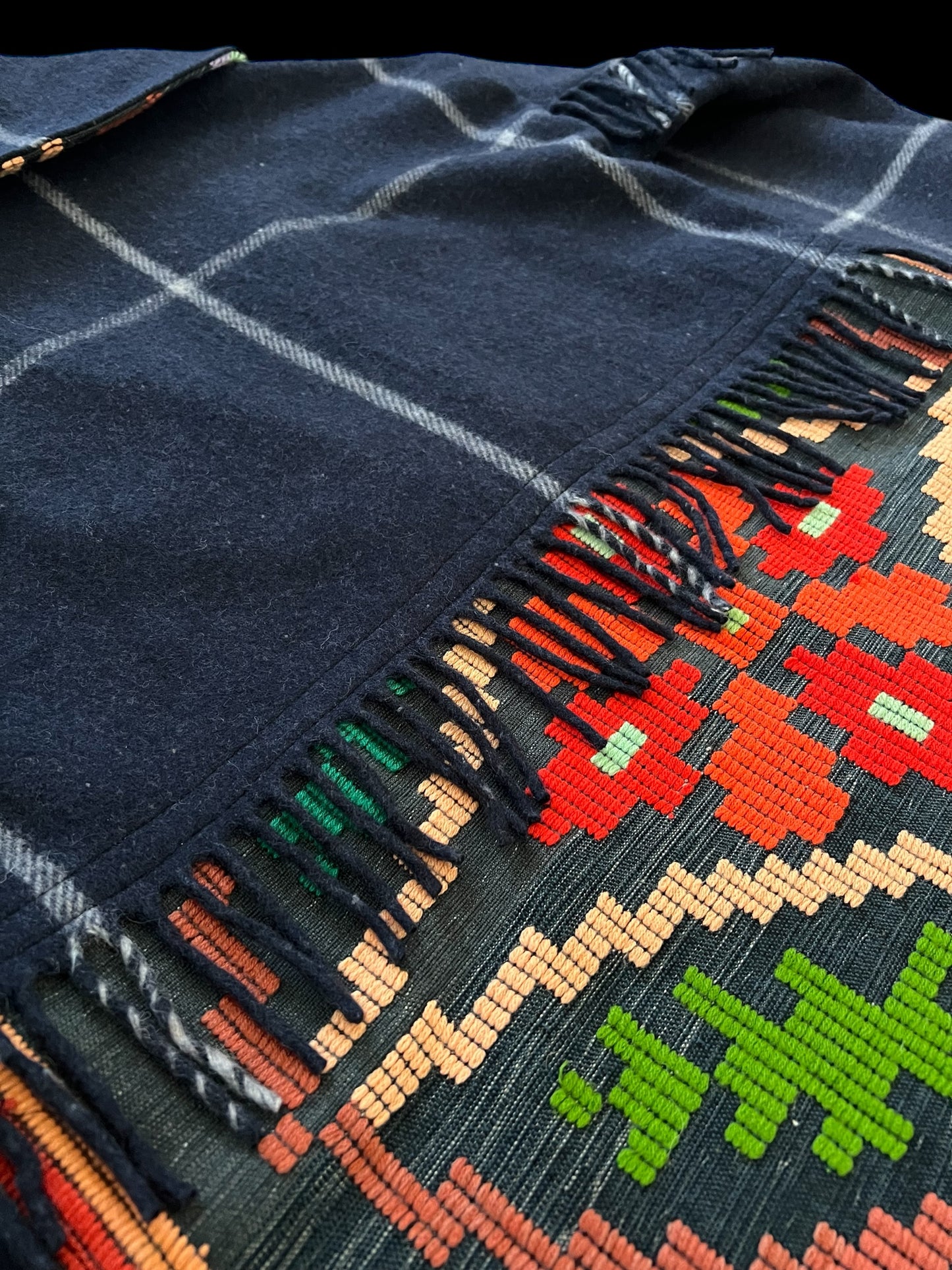 Vintage Romanian Textile Coat