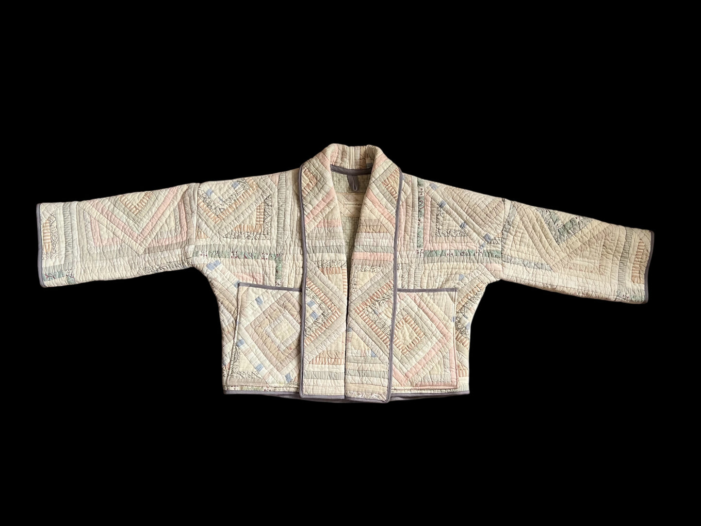 Log Cabin Quilt Jacket