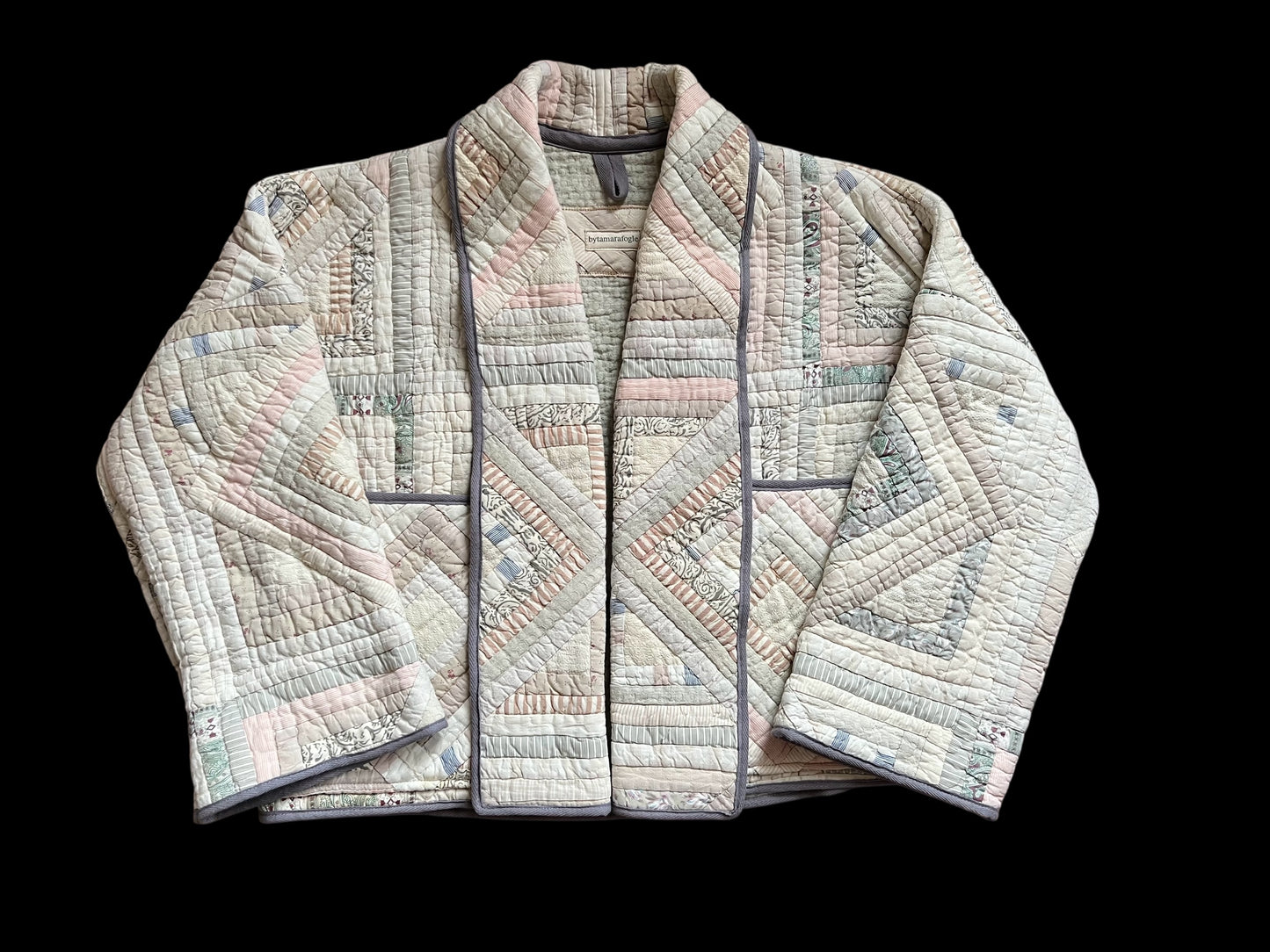 Log Cabin Quilt Jacket